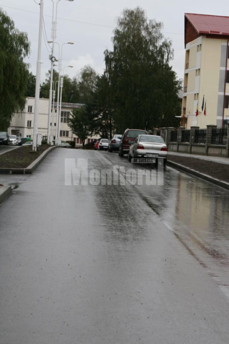 Covor asfaltic produs în cea mai modernă stație mobilă din județ