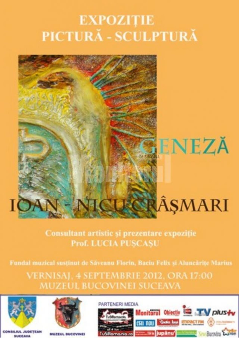 „Geneză”, la Muzeul de Istorie Suceava