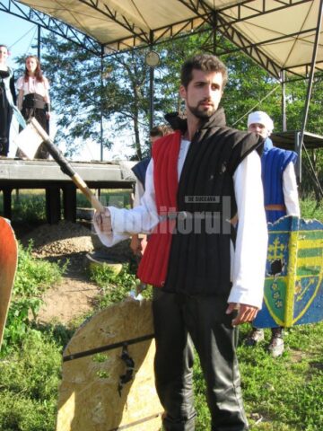 Atmosfera medievală a fost creată de Straja Cetății Sucevei