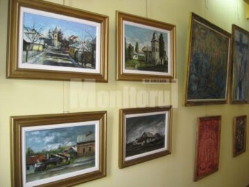 Secvențe din expoziția „Artă și Prietenie”