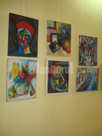 Secvențe din expoziția „Artă și Prietenie”