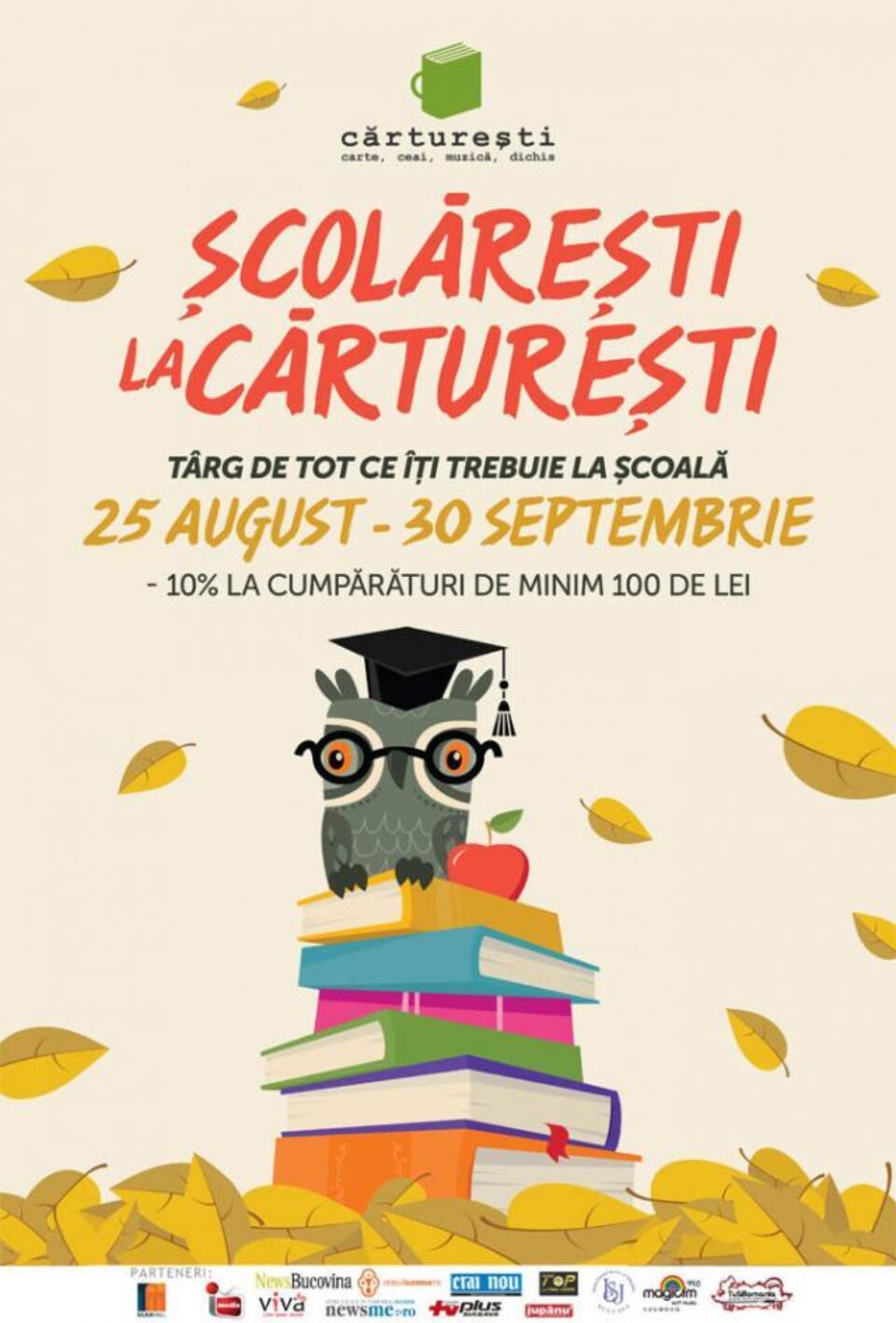 „Școlărești la Cărturești”