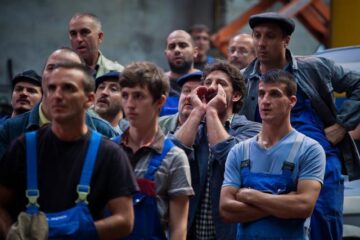 Imagini din filmul “Despre oameni și melci”, în regia lui Tudor Giurgiu
