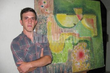 Ioan - Nicu Crâșmari, la prima sa expoziție personală într-o galerie suceveană