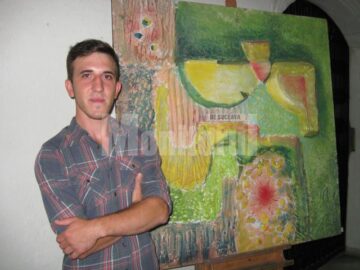Ioan - Nicu Crâșmari, la prima sa expoziție personală într-o galerie suceveană