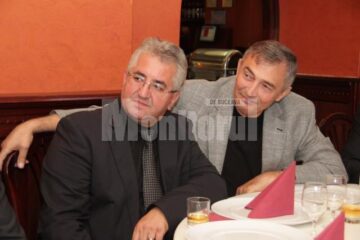 Primarul Ion Lungu alături de Ștefan Birtalan