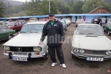 Dănuț Crainiciuc, alături de Dacia 1300 din 1972