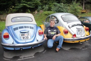 Vlad Ioan, proprietarul unor broscuțe VW de lux