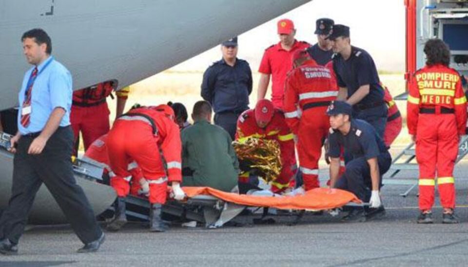 Sucevenii răniți în accidentul de autocar din Franța au fost transferați în spitalele din Iași Foto: Dan LUCA