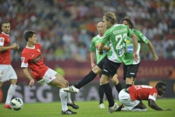 CFR Cluj a câștigat cu emoții la București