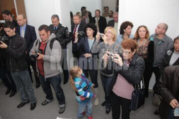 Participanți la vernisaj