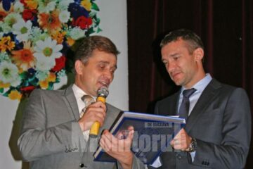 Iurie Levcic și Andrei Șevcenko