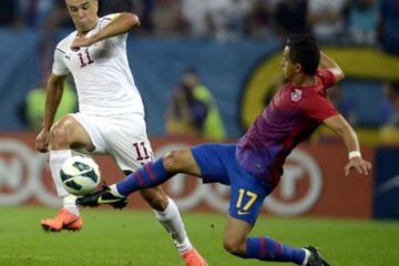Steaua a învins meritat Rapidul după un meci puțin spectaculos
