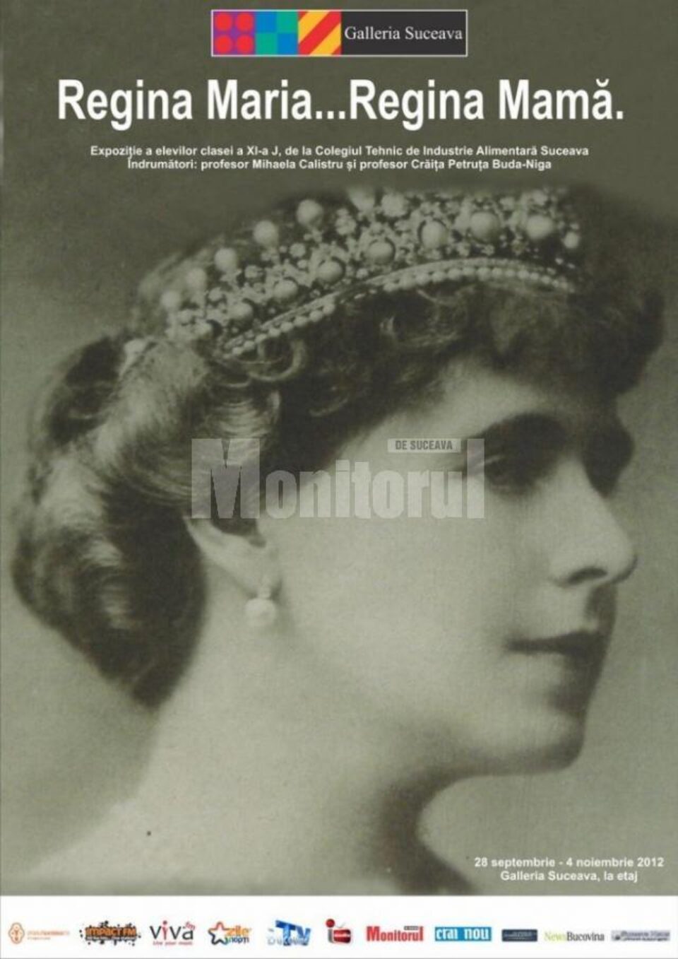 Expoziția de fotografie „Regina Maria... Regina Mamă”, la Galleria Suceava