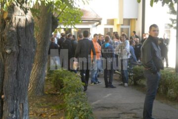 Ieri a fost prima zi în care studenții s-au prezentat să primească un loc de cazare