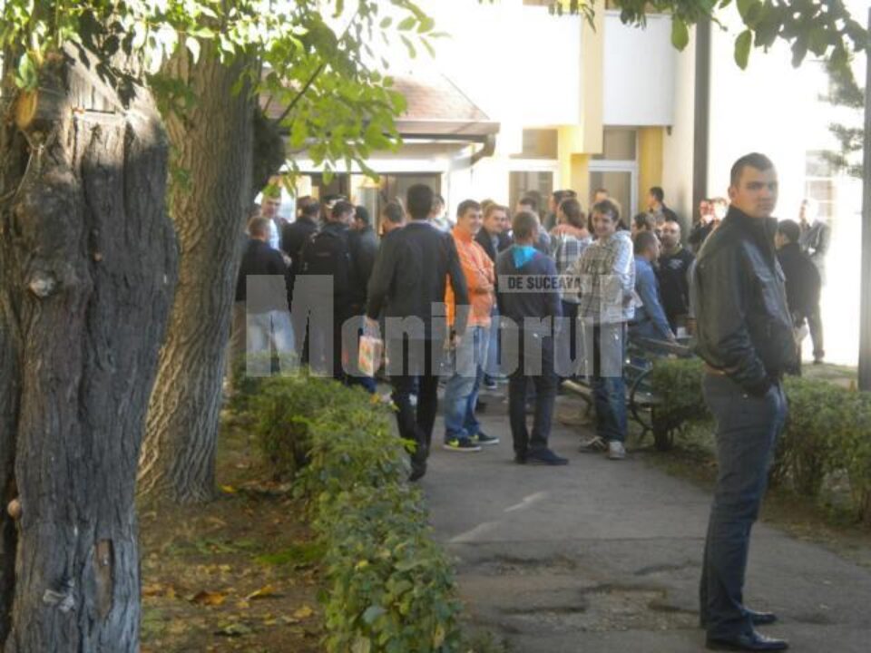 Ieri a fost prima zi în care studenții s-au prezentat să primească un loc de cazare