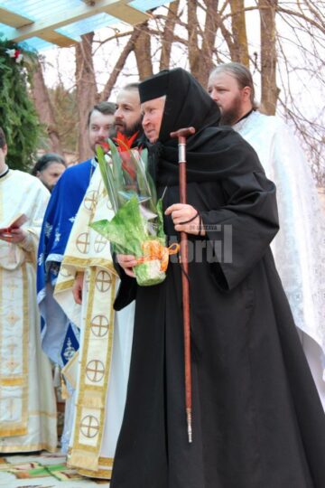 Stavrofora Irina Pântescu, în 2012, după 21 de ani de la reînființarea vieții monahale la Voroneț