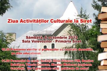 Ziua Activităților Culturale la Siret