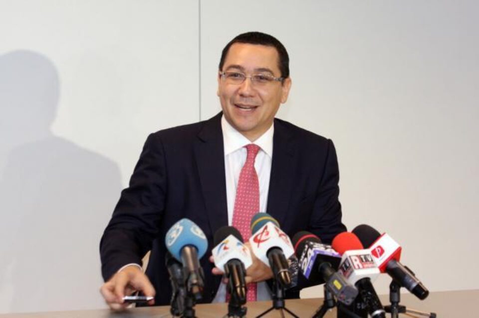 Victor Ponta: „Vreau doar să demonstrez că austeritatea și tăierile nu sunt singura cale de a avea dezvoltare și creștere” Foto: MEDIAFAX