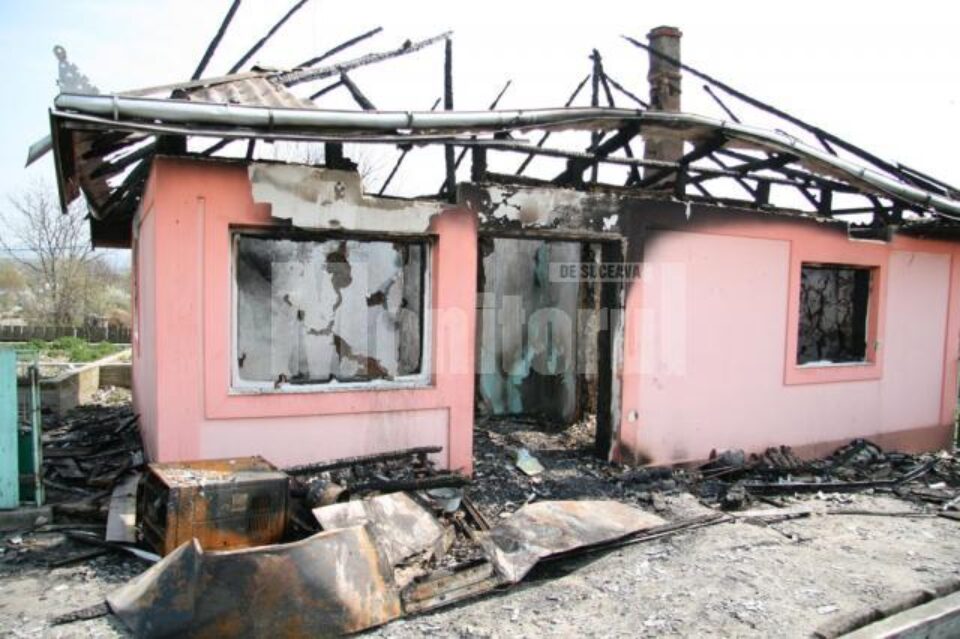 Atâta a mai rămas din fosta casa a familiei Țurcanu