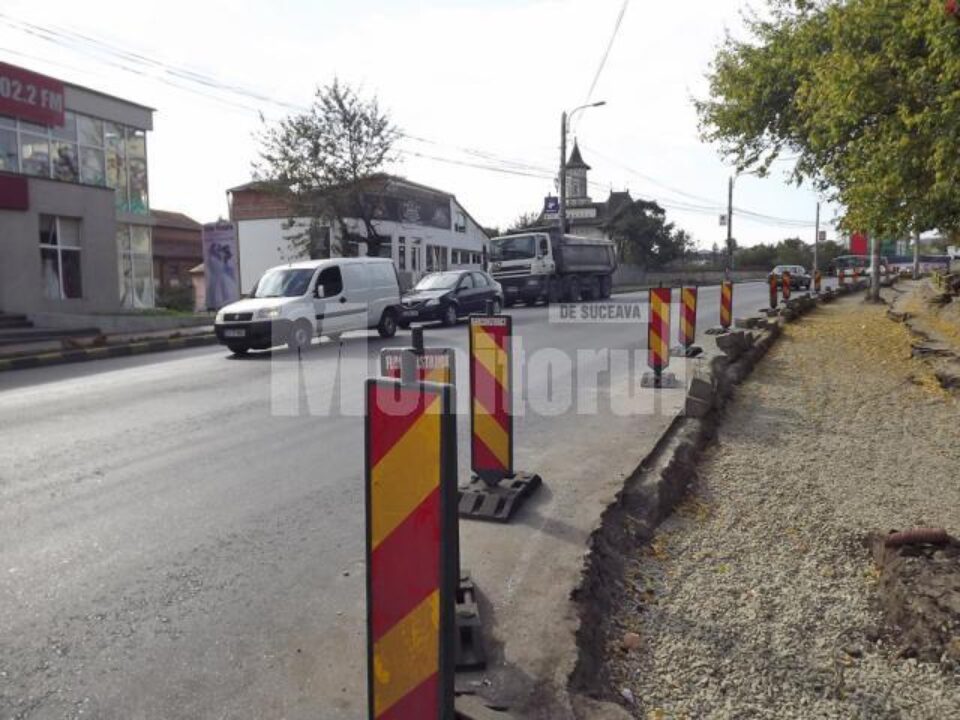Bulevardul Ana Ipătescu, lărgit cu o bandă, pentru viraj la stânga pe strada Petru Rareș