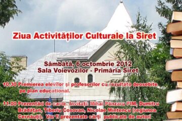 Ziua Activităților Culturale la Siret