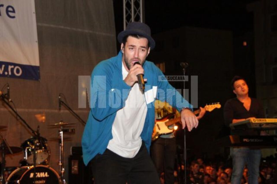 Smiley a făcut show pentru studenții suceveni