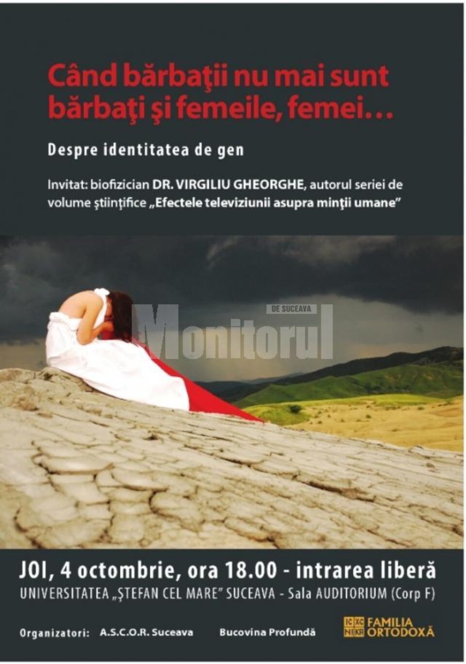 Biofizicianul Virgiliu Gheorghe, la Rădăuți, Suceava și Fălticeni