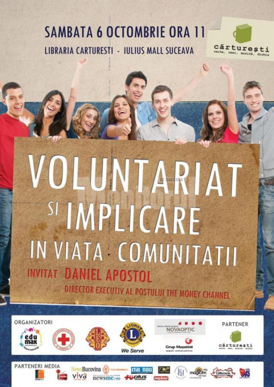 „Voluntariat și implicare în viața comunității”