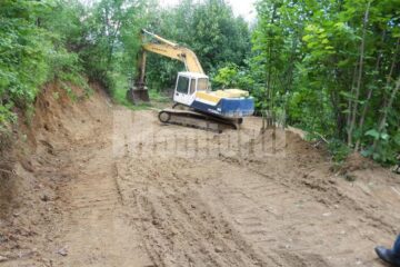 Pârtia de sanie de stradă din Parcul Stațiunii din Vatra Dornei, o afacere extrem de dubioasă