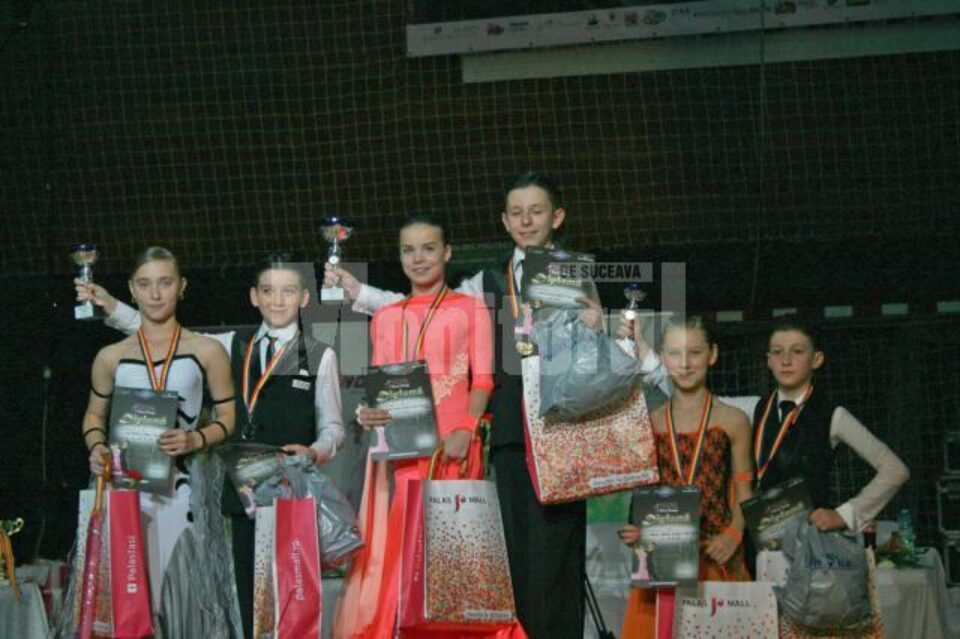 Cătălina Elena Guriuc a obținut tot locul I, la clasa D categoria 12 - 13 ani