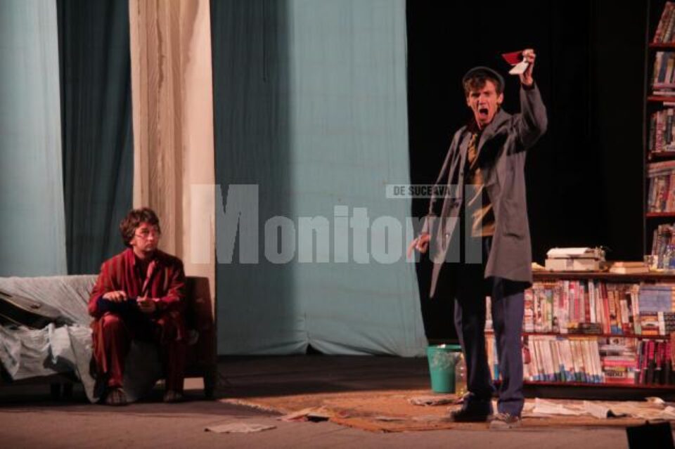 Spectacolul „Artă cu semințe prăjite”, pe scena suceveană