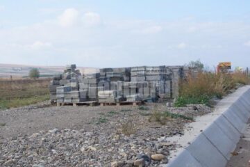 Materialele de construcție sunt oricând la îndemna hoților