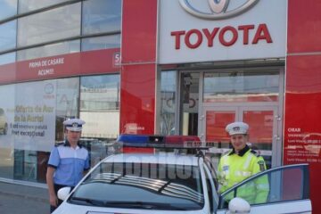 Poliția Rutieră a fost dotată cu o Toyota Avensis de ultimă generație
