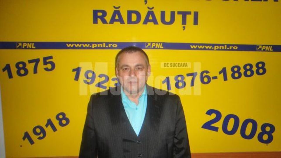 Președintele PNL Rădăuți, Constantin Galan