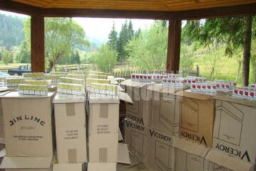 Țigări în valoare de 150.000 de lei au fost confiscate de poliție