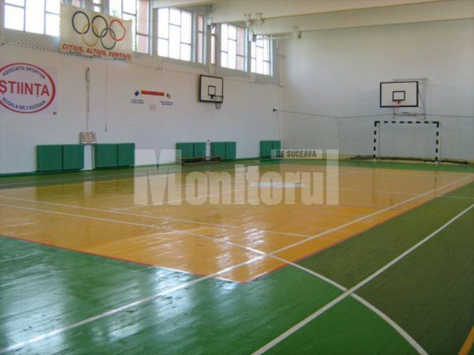 Așa arată acum sala de sport