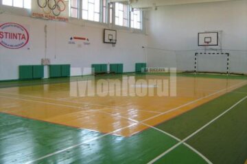 Așa arată acum sala de sport