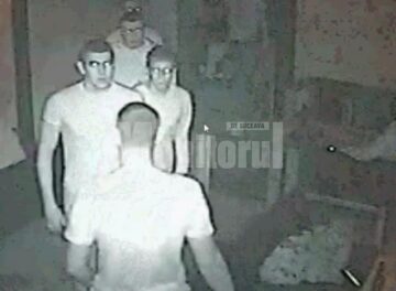 Imaginile în care tânărul handbalist este înjunghiat în gât