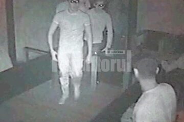 Imaginile în care tânărul handbalist este înjunghiat în gât