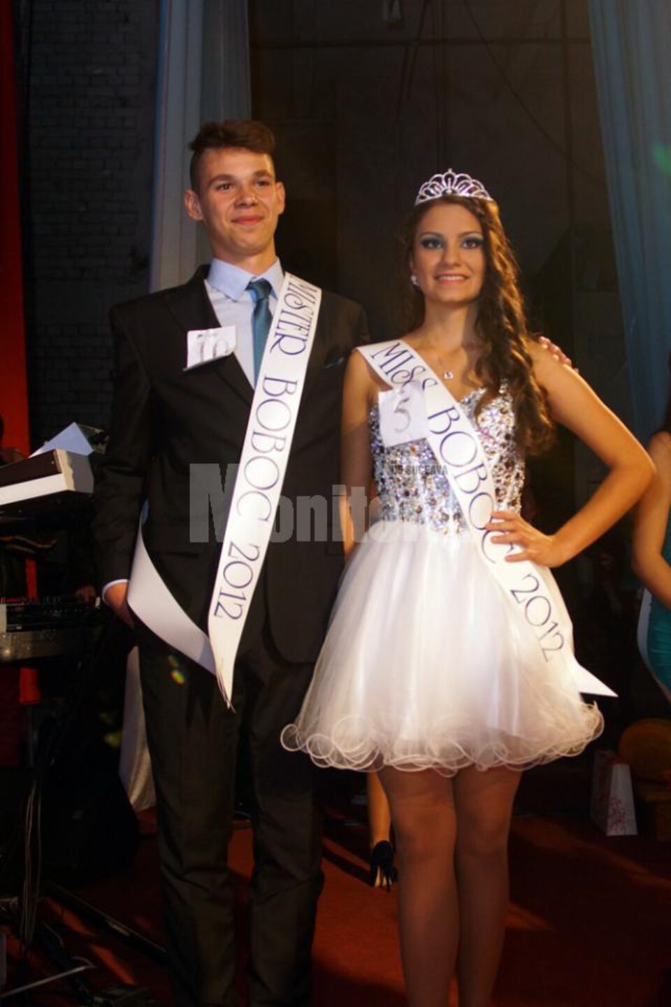 Monica Grigorovici și Iulian Pescaru, Miss și Mister Boboc