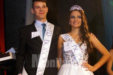 Monica Grigorovici și Iulian Pescaru, Miss și Mister Boboc