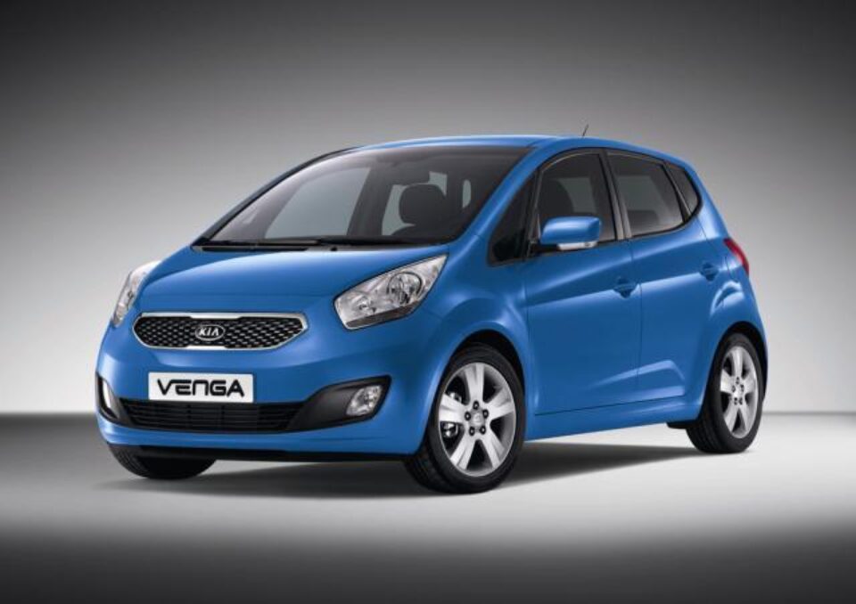 Kia Venga, pata de culoare a monovolumelor