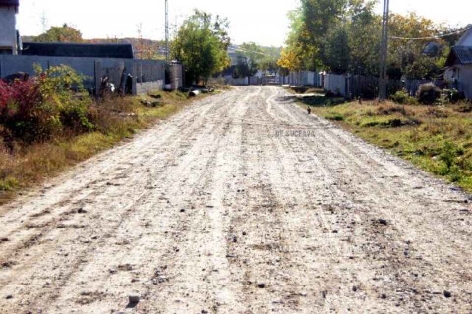 Licitația pentru betonarea acestui drum a fost contestată de doua ori de Test Prima