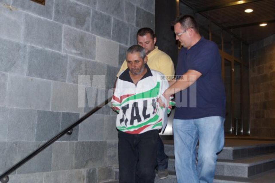 Ilie Nimigean înainte de a fi încarcerat în arestul poliției