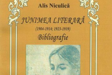 Alis Niculică: „Junimea literară - Bibliografie”