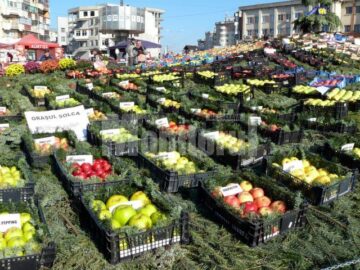 Sărbătoarea pomicultorilor din Fălticeni s-a desfășurat în Piața „Nada Florilor”