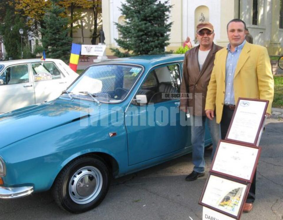 Dănuț Crainiciuc cu Dacia 1300 din anul 1969