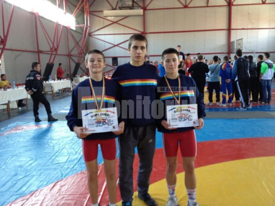 Sucevenii Viorel Strugariu, Daniel Blănari și Teodor Horătău au devenit campioni naționali de juniori III