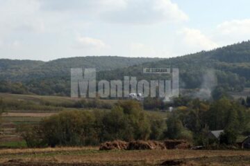 „Cartierul general” al trupelor sovietice a fost stabilit pe un deal de lângă satul Călinești-Enache